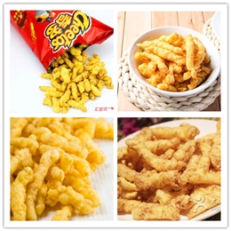 奇多食品設(shè)備，粟一燒設(shè)備，粟米條生產(chǎn)線